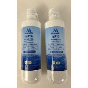 Marriotto MR15 Refrigerator Water Filter Replaces LG LT1000P ADQ747935 Lot/2 NOB